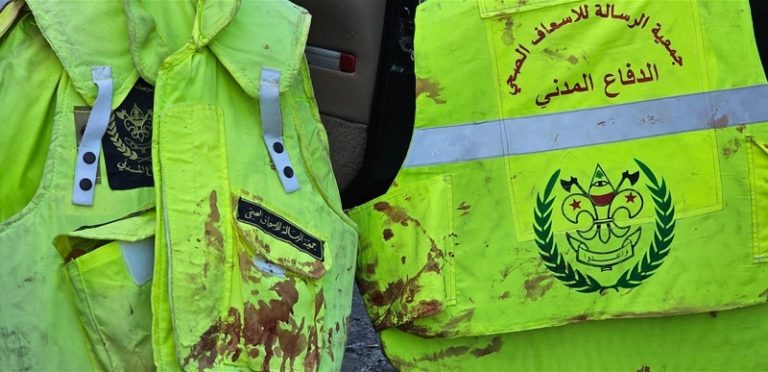 إصابة مسعف من “الرسالة” برشقات رشاشة صهيونية