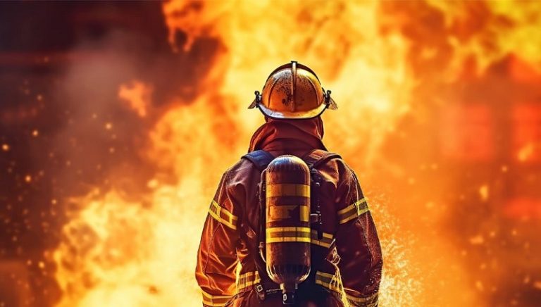 حريق كبير يلتهم مستودع للبلاستيك في بيروت! (فيديو)