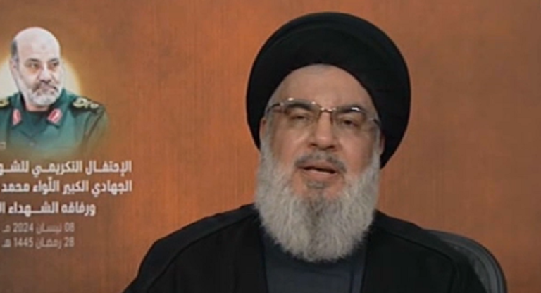 نصر الله للعدو الاسرائيلي: من قال إننا لا نتجاوز الخطوط الحمر؟
