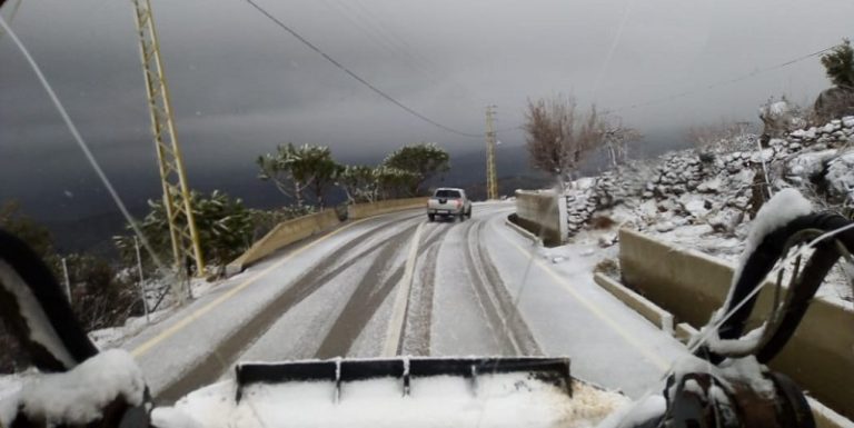 الطرقات الجبلية سالكة للمرور