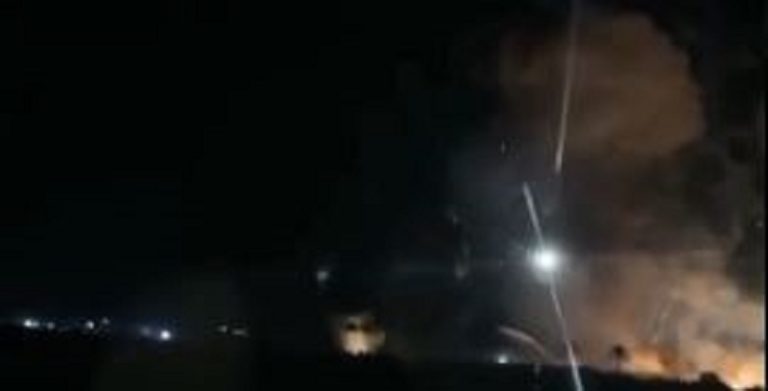 بالفيديو.. عدوان صهيوني على قاعدة كالسو العسكرية في بابل