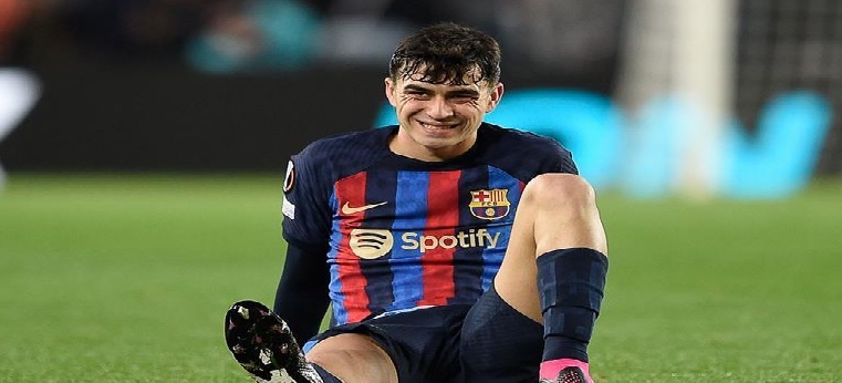 بيدري لن يلحق بمباراة باريس سان جيرمان