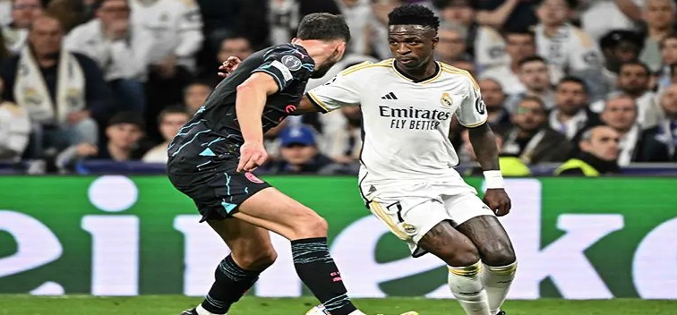 مباراة مجنونة بين ريال مدريد ومانشستر سيتي تنتهي بالتعادل الإيجابي