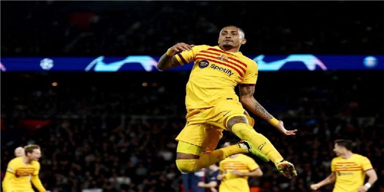 دوري أبطال أوروبا: برشلونة يعود من قلب باريس بفوز ثمين