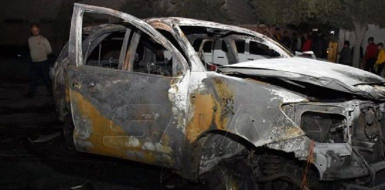 بالفيديو ـ لحظة اغتيال مدير الانشاءات العسكرية في حماة بعبوة ناسفة