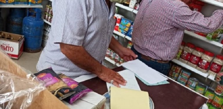 محضرا ضبط بحق محلين في بفروه وكفرجوز