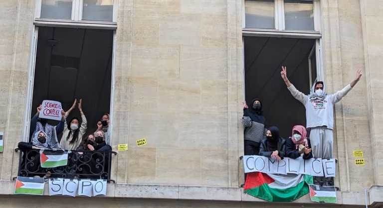 التحركات الطلابية مستمرة في واشنطن دعماً لغزة! (فيديو)