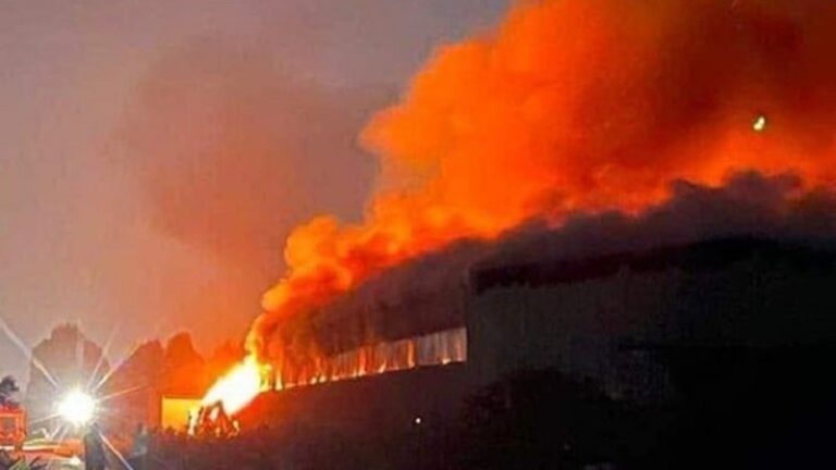 حريق بمقر مركز البحوث النووية في طرابلس – ليبيا