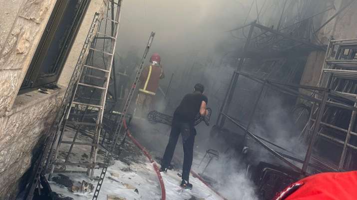 قتيلان و4 جرحى بحريق في المرج- زحلة