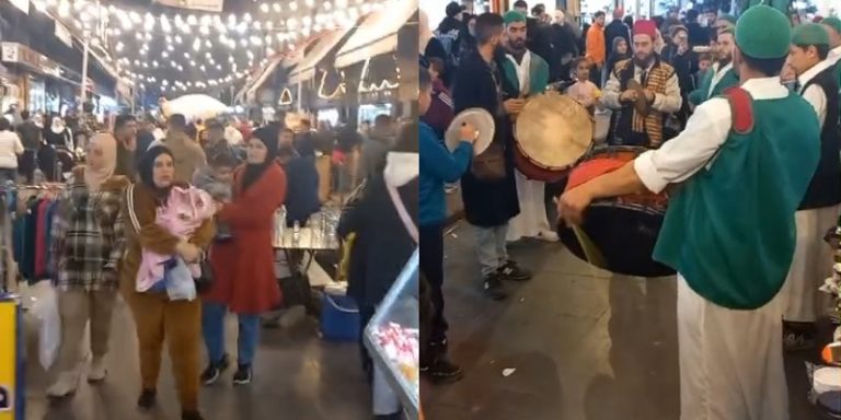 بالفيديو ـ وداع “خاص” لرمضان في طرابلس