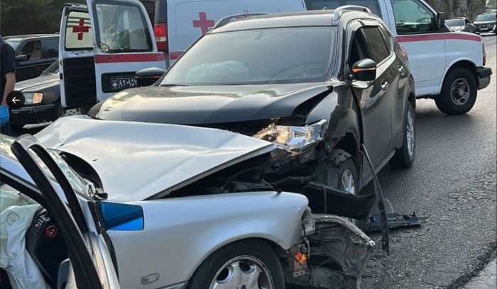 حادث سير في خلدة (فيديو)