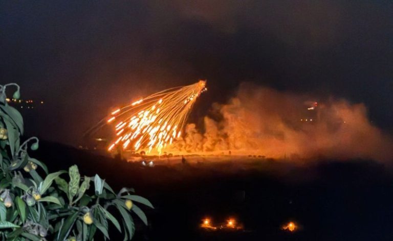 قصف صهيوني على كفركلا وتلة العويضة والخيام