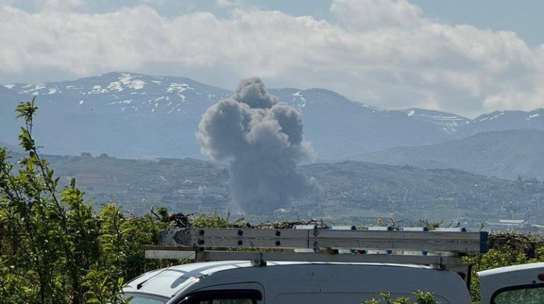 لا إصابات في الغارة على بعلبك (فيديو)