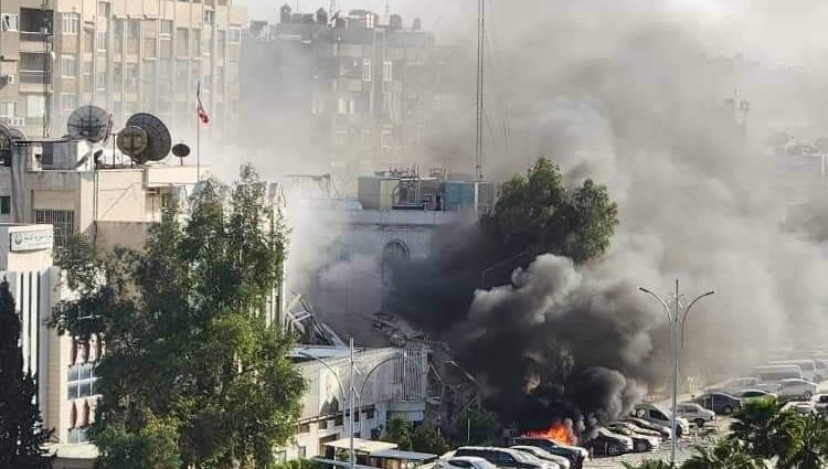 بايدن على علم بالغارة على القنصلية الإيرانية؟