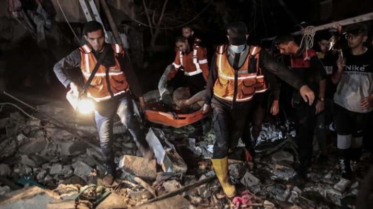 الاحتلال كثّف قصف مناطق شرق رفح قبل أمر الإخلاء