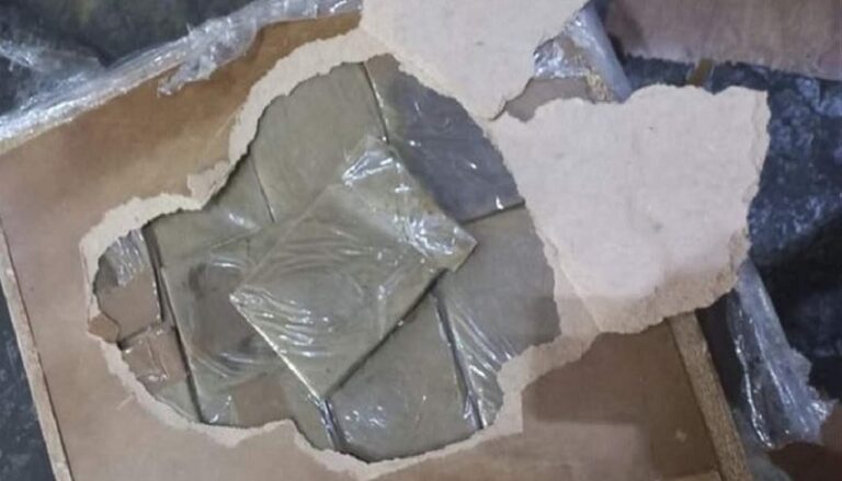 ضبط كمية من حشيشة الكيف في المطار