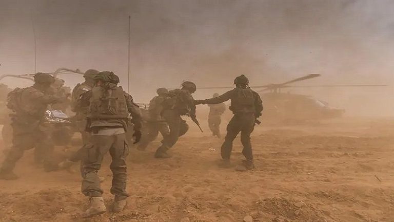 إصابة 10 جنود للعدو بقصف كرم أبو سالم