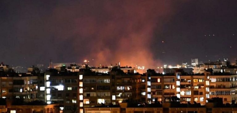 إصابات بقصف صهيوني على دمشق