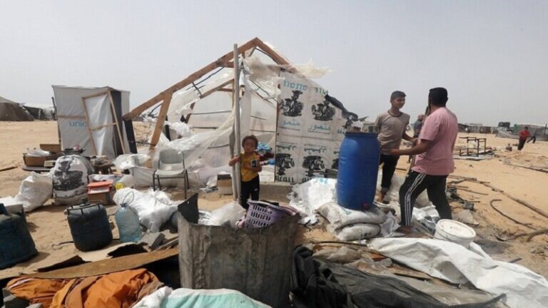 ارتفاع عدد شهداء المجزرة الجديدة على رفح