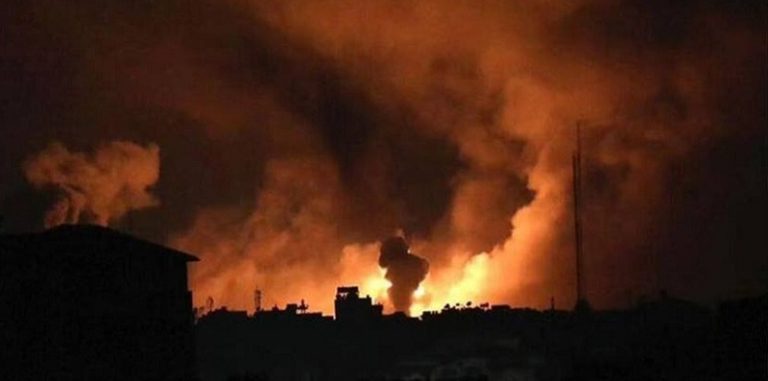 16 شهيداً من عائلتين بغارات صهيونية على رفح