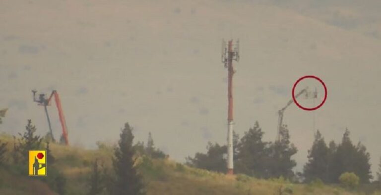 بالفيديو.. المقاومة تستهدف تجهيزات تجسّسيّة مستحدثة في “راميم”