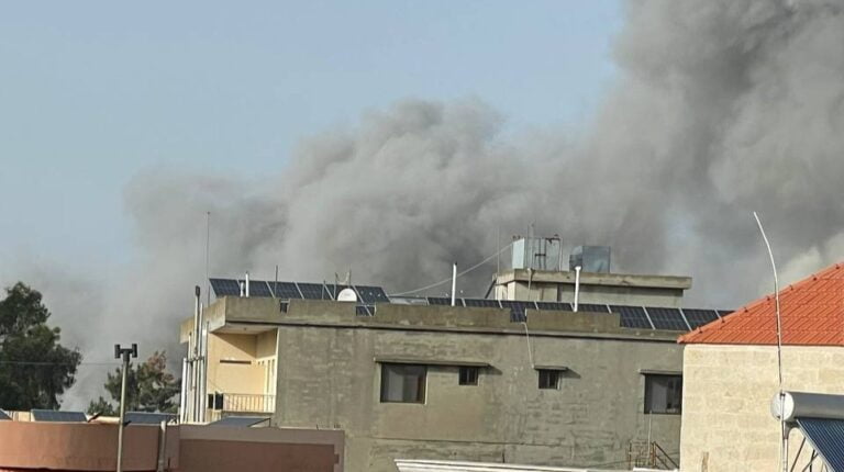 غارة على عيترون