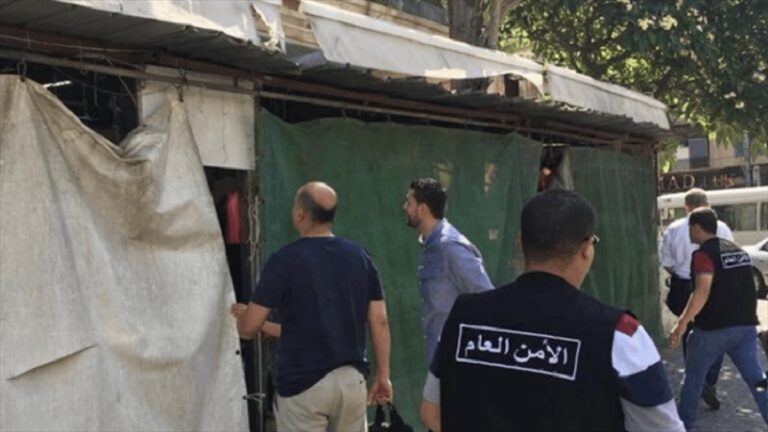 الأمن العام: إقفال محلين بالشمع الأحمر في صيدا وتوقيف 5 سوريين