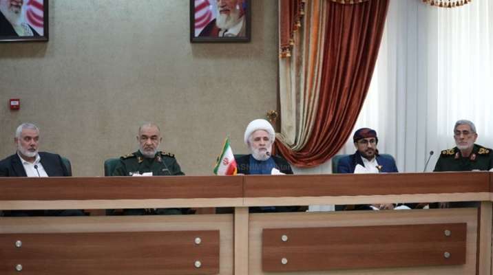 فصائل المقاومة تلتقي سلامي وقاآني في طهران