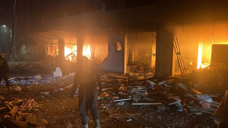 3 غارات صهيونية على محال تجارية في الخيام.. ولا إصابات