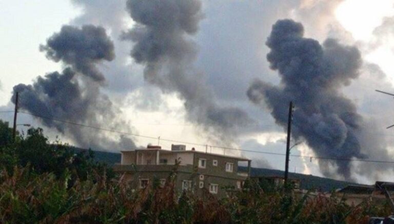 بالفيديو.. 4 إصابات بقصف صاروخي على “صفد”