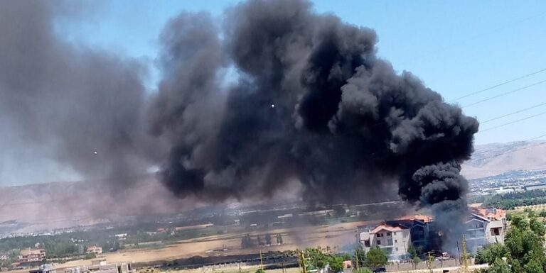 إستشهاد قيادي في “الجماعة الإسلامية” وزوجته بغارة البقاع