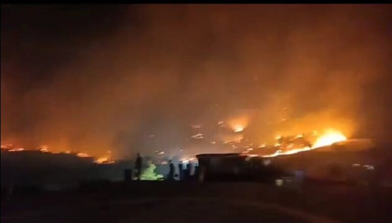 بالفيديو.. حرائق ضخمة في شبعا!