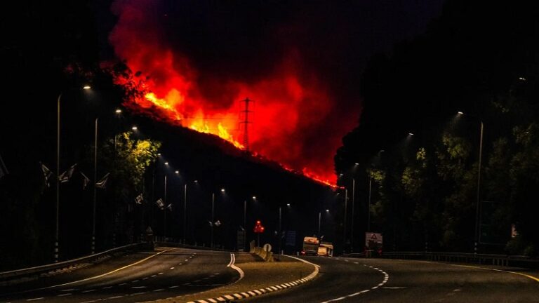 حرائق مستوطنات الشمال ضعف التي حصلت في حرب تموز 2006