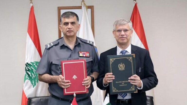 توقيع اتّفاقيّة أمنية بين لبنان وباكستان