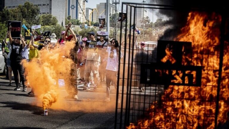 قنبلة في محيط منزل نتنياهو! (صور)