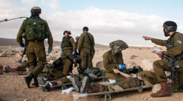 إصابة 10 جنود صهاينة بمعارك غزة خلال 24 ساعة