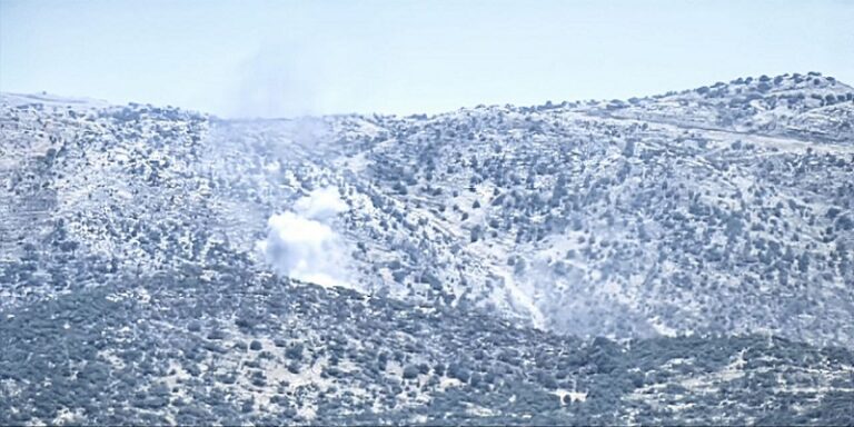 قصف على كفرشوبا.. وانفجار صاروخ اعتراضي مقابل الناقورة