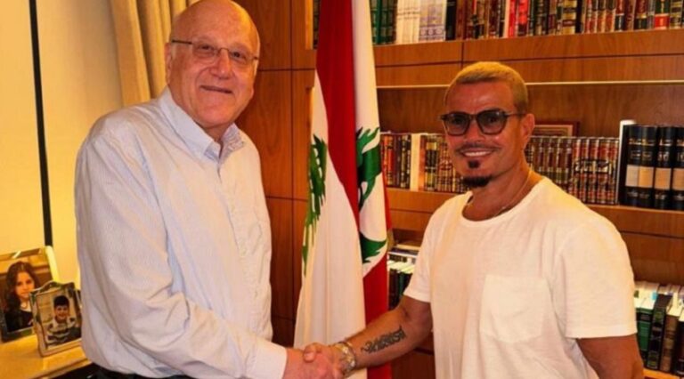 دياب بضيافة ميقاتي