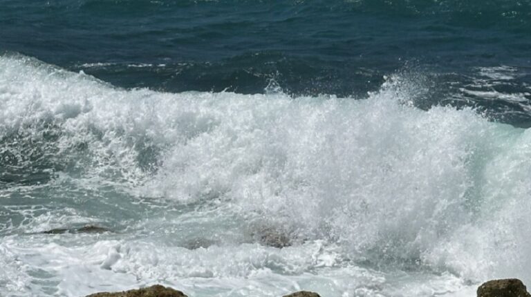 إنقاذ 3 أشخاص عالقين على صخرة مقابل شاطىء عمشيت