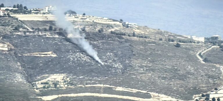 قذائف حارقة على الخيام وكفركلا