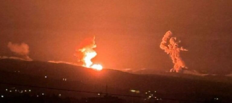 غارة على جرود غربي بعلبك (فيديو)