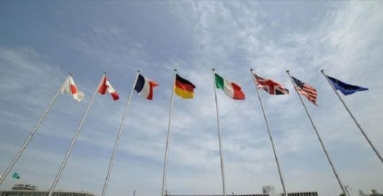 مجموعة السبع: ندعم مقترح بايدن بشأن غزة