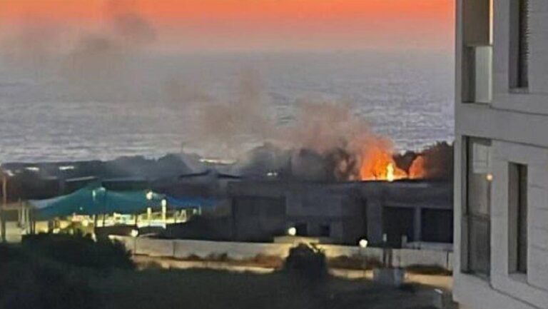 3 إصابات بصواريخ على “نهاريا” ليلاً