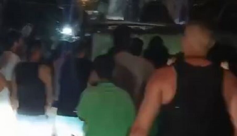 انهيار سقف منزل في المدينة الرياضية.. وإصابات؟ (فيديو)