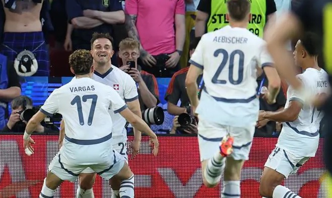 يورو 2024: تعادل إيجابي بين سويسرا وإسكتلندا