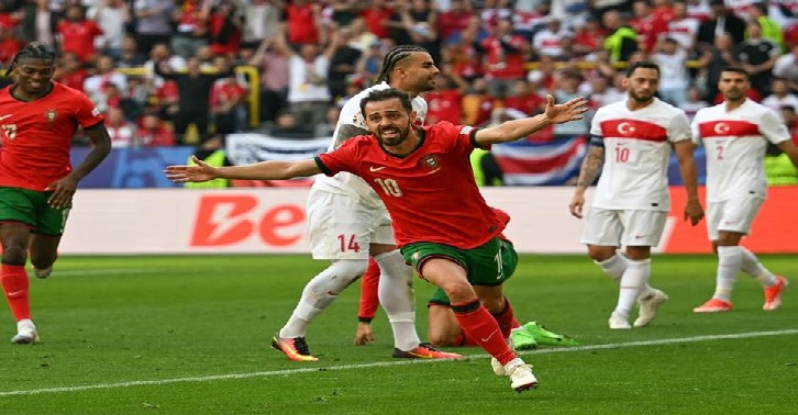 البرتغال تستعرض قوتها على حساب تركيا بثلاثية نظيفة