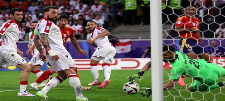 إسبانيا تهزم جورجيا وتضرب موعداً مع ألمانيا بربع نهائي اليورو
