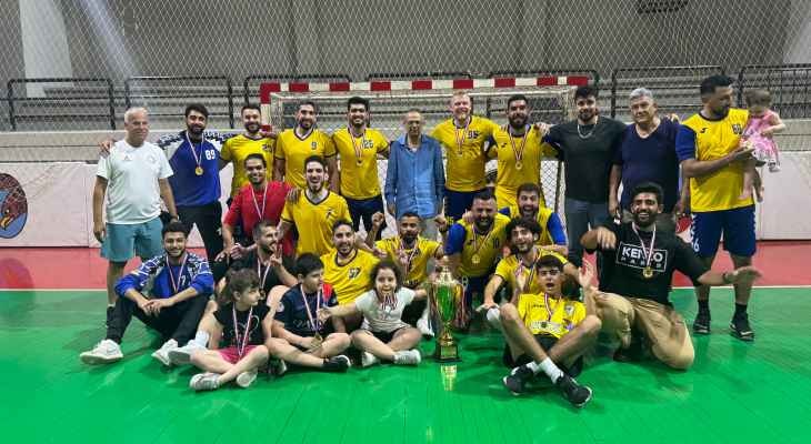 كرة اليد: الصداقة بطلاً للبنان على حساب الجيش