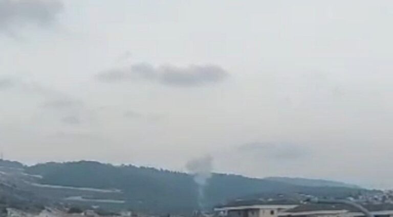 بالفيديو.. إنفجارات بمبنى للعدو في “الجليل”