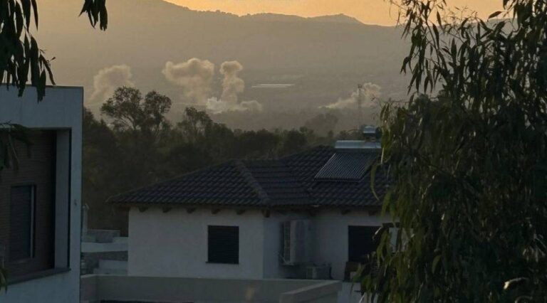 بالفيديو.. حرائق في “كريات شمونة” و”مسكاف عام”